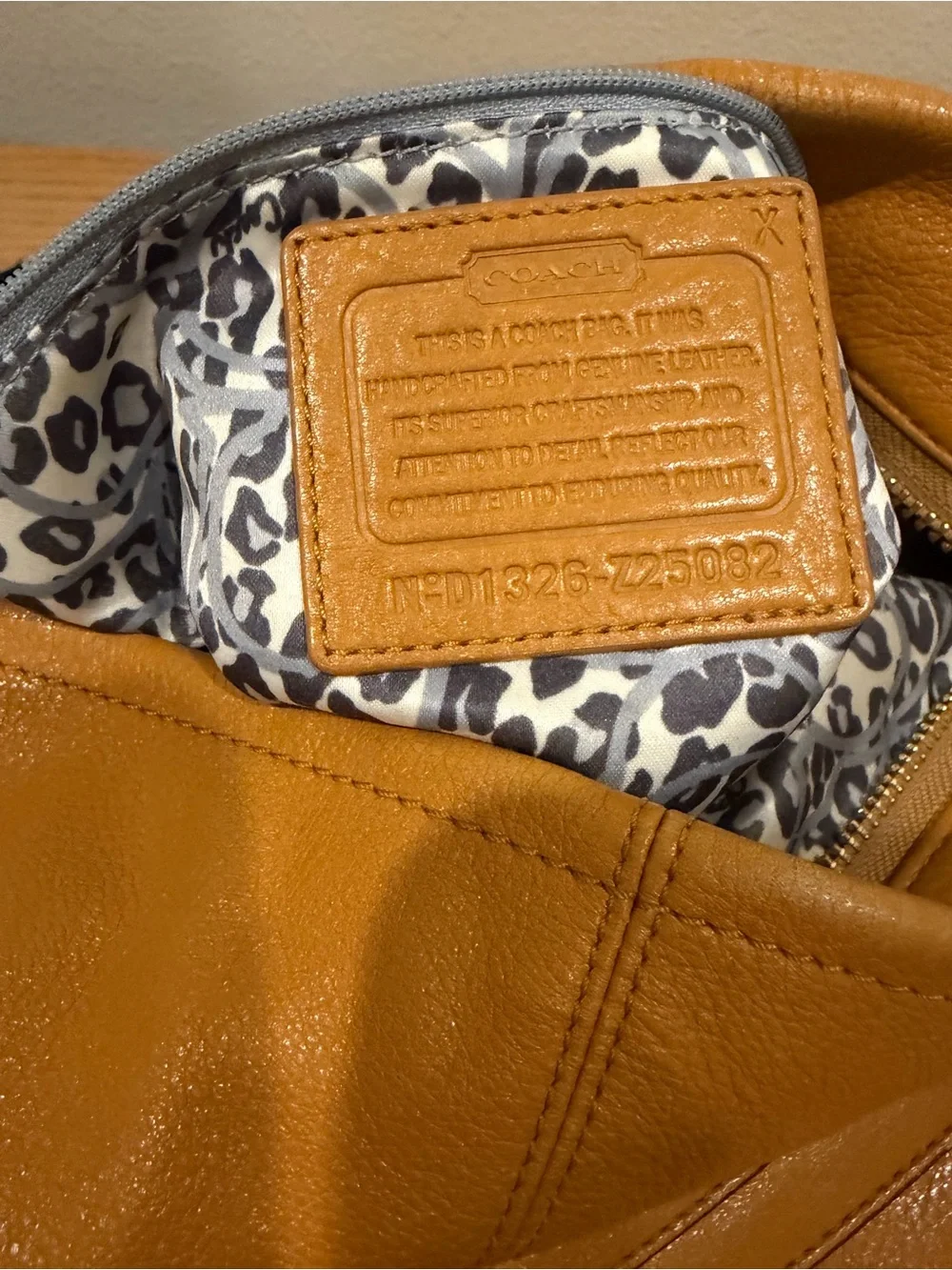 Coach Penelope Buckle Leather Hobo Shoulder Bag in Mustard